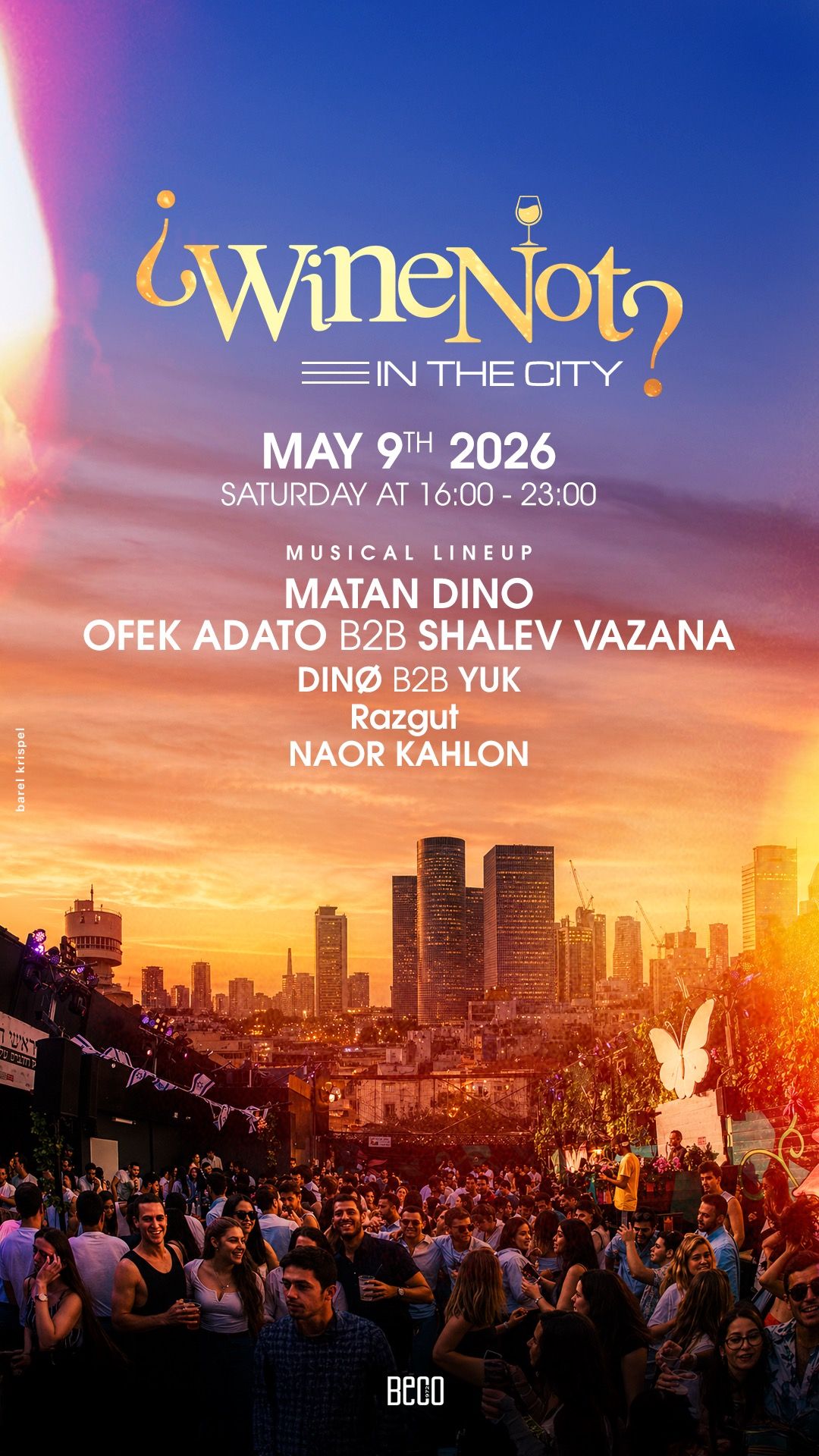 Event image - ยฟWineNot? In The City๐